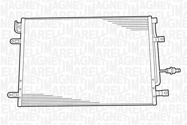 MAGNETI MARELLI Kondensaator,kliimaseade 350203230000